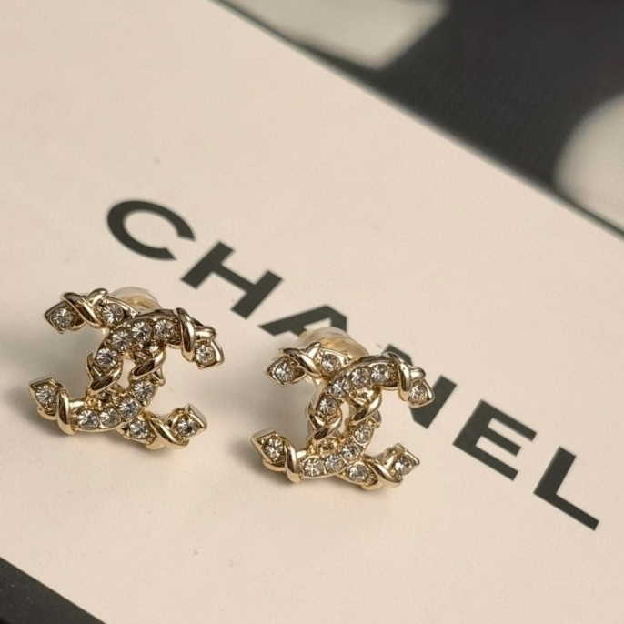 Ch*el earrings